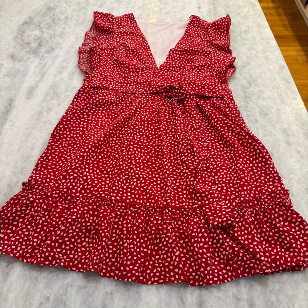 Red Polka Dot Dress